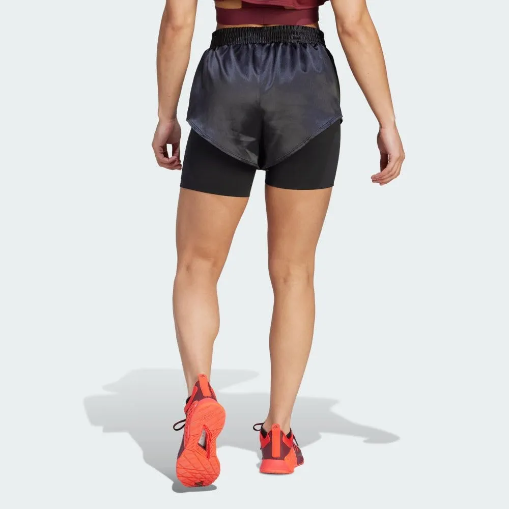 adidas Women's Power Aeroready Two-in-one Shorts