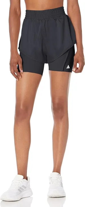 adidas Women's Power Aeroready Two-in-one Shorts