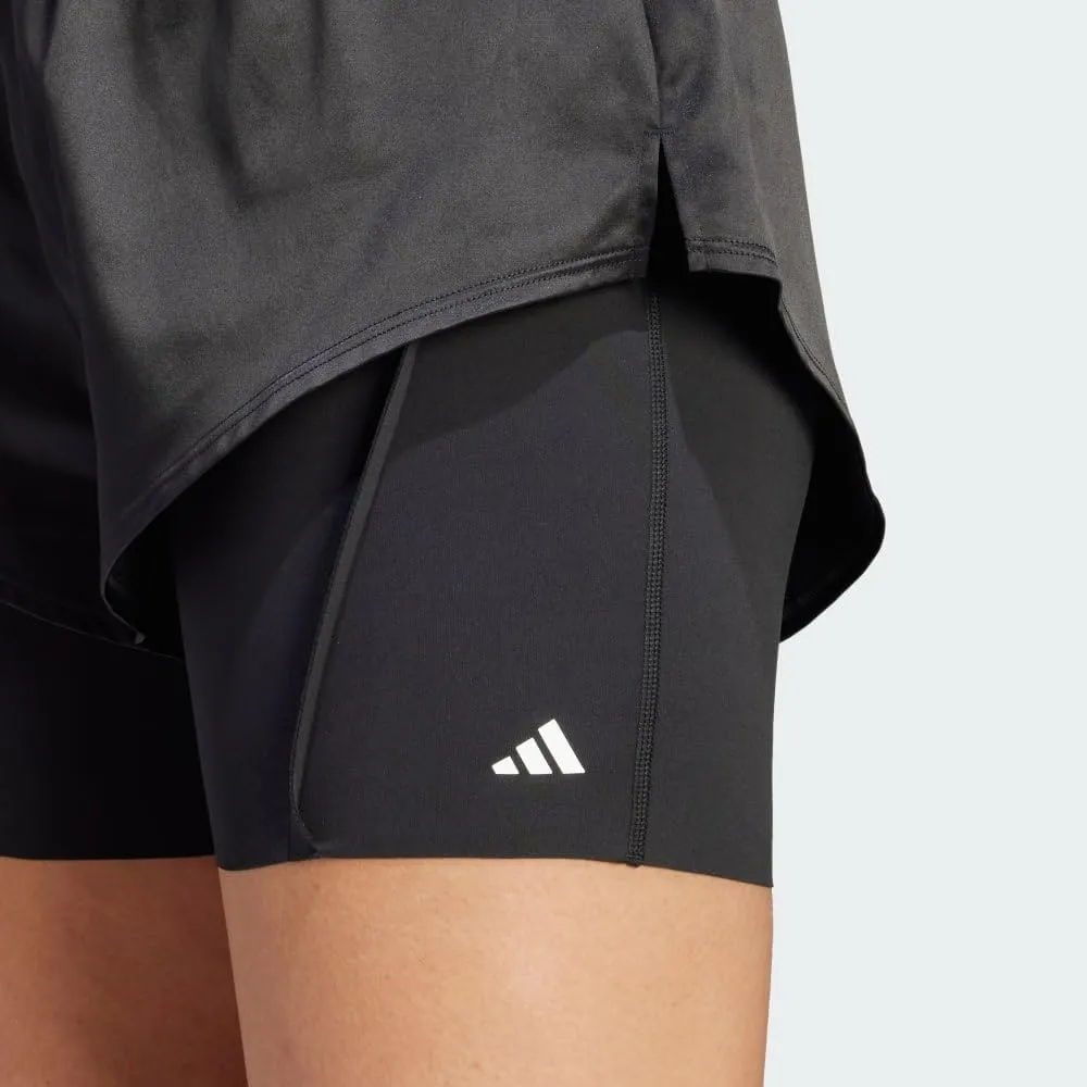 adidas Women's Power Aeroready Two-in-one Shorts