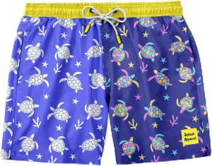 Adults Colour Changing Swim Shorts Trunks - Water Reactive