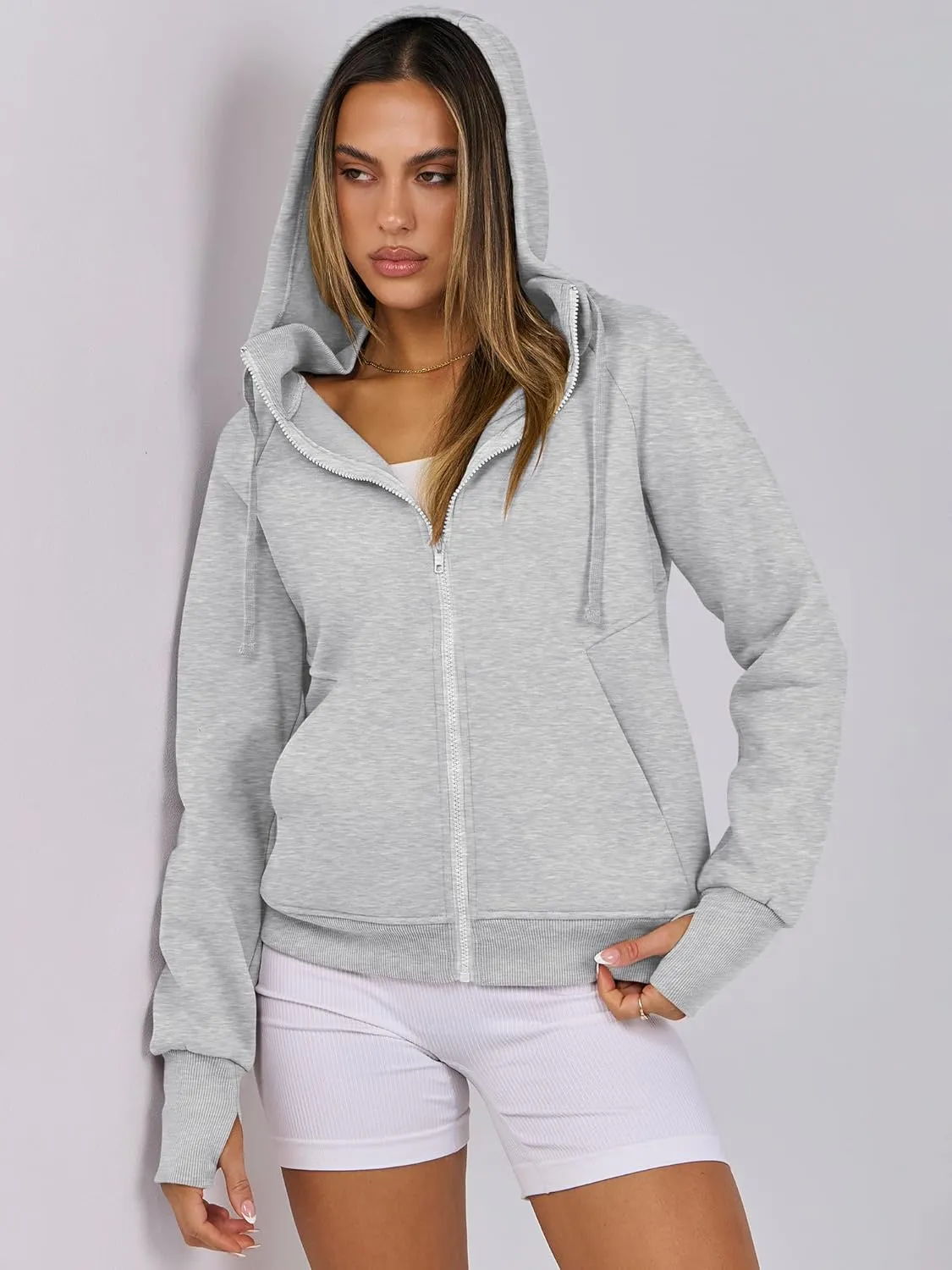 ANRABESS Womens Zip Up Hoodies Fleece Jackets Long Sleeve Sweatshirts Pockets Casual Fall Fashion Preppy Outfits Y2k Clothes