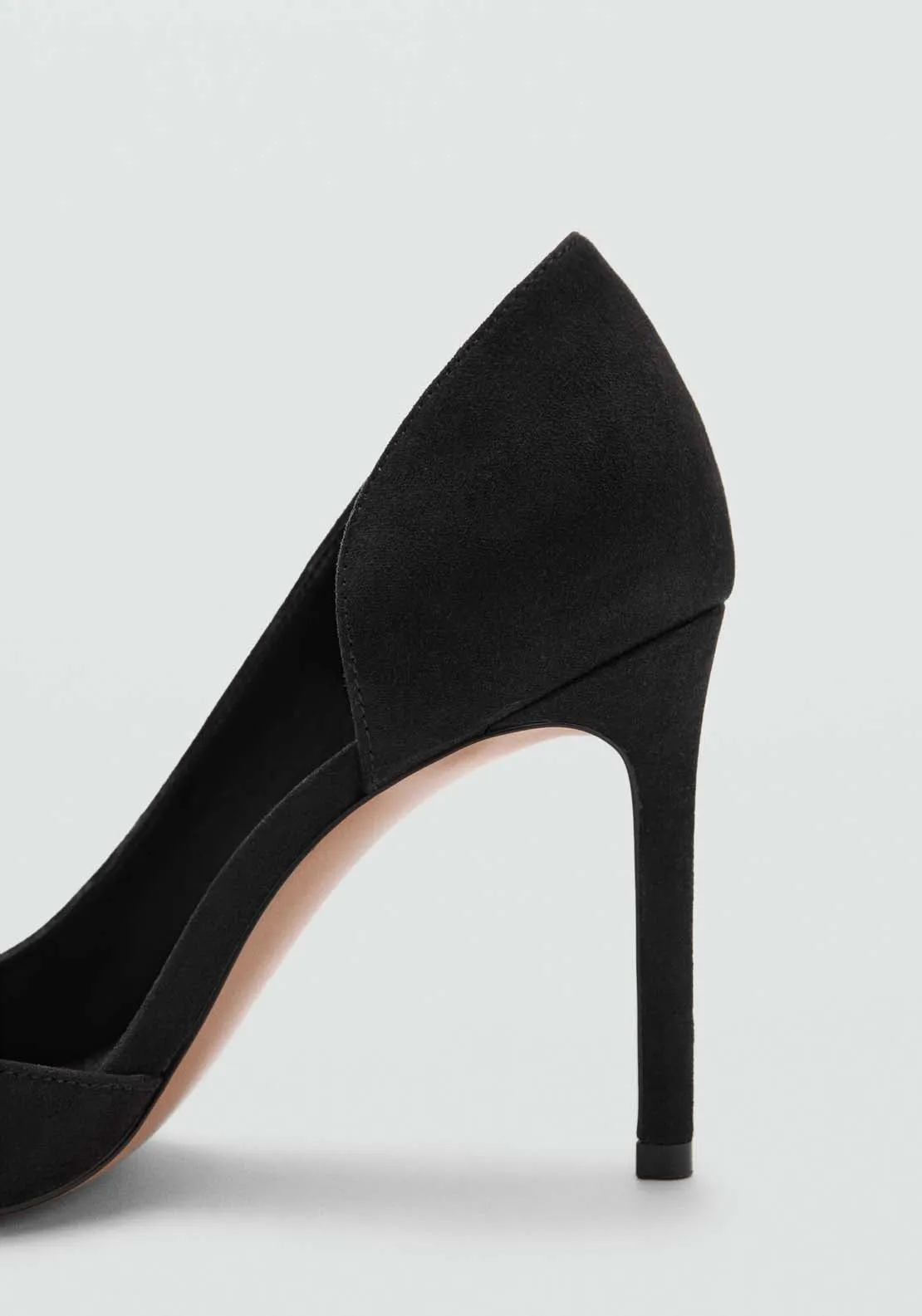 Asymmetrical heeled shoes - Black