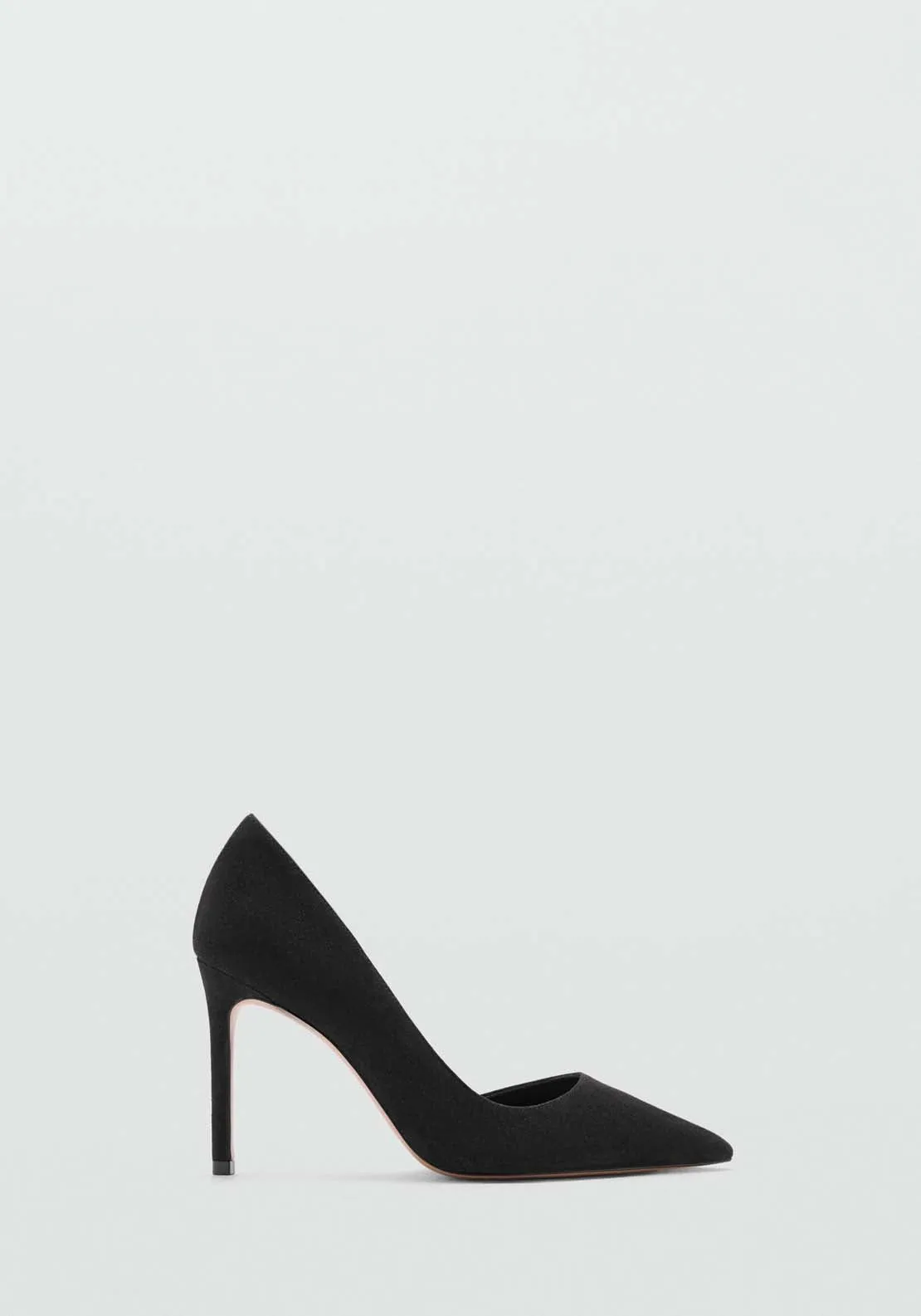 Asymmetrical heeled shoes - Black