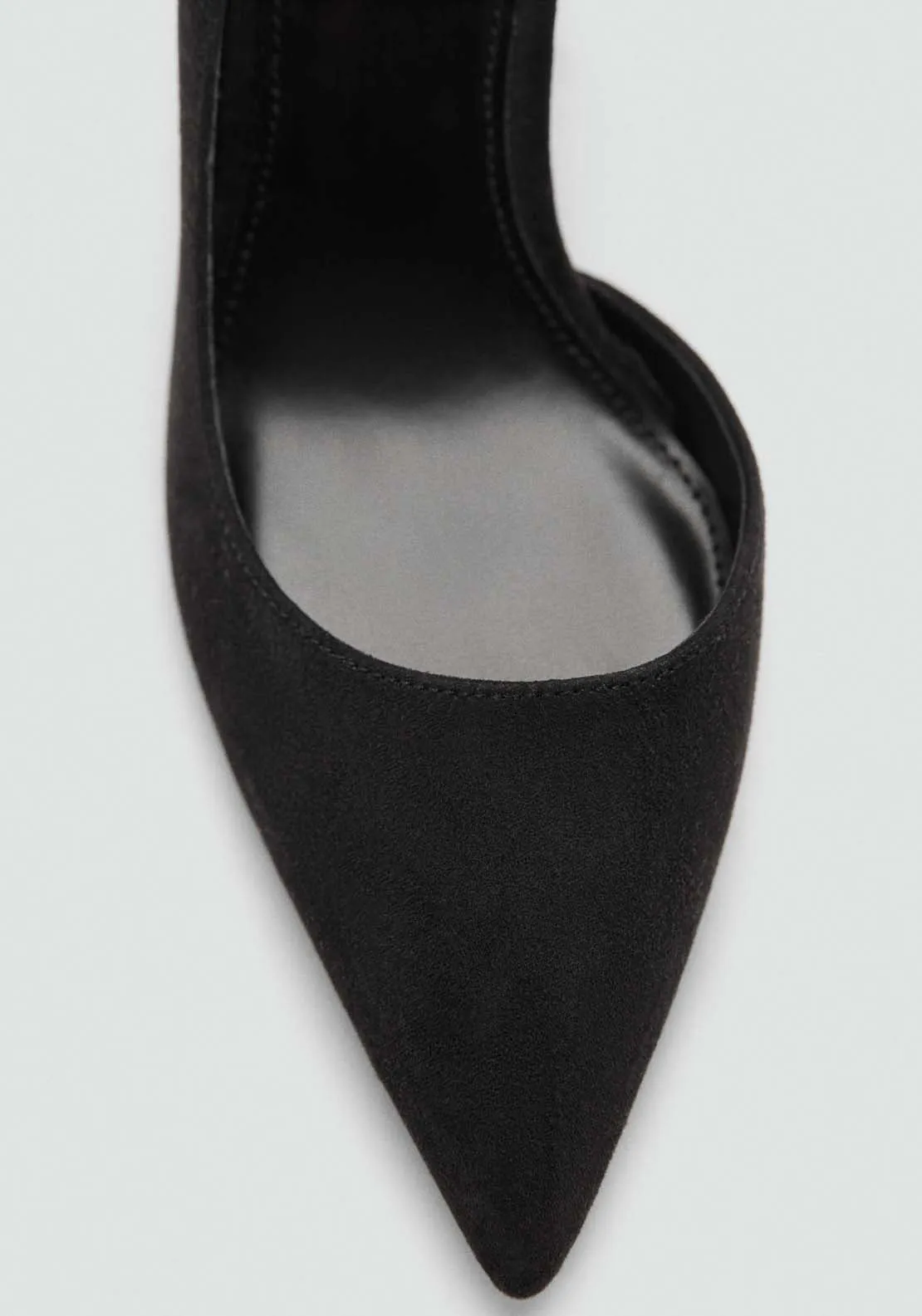 Asymmetrical heeled shoes - Black