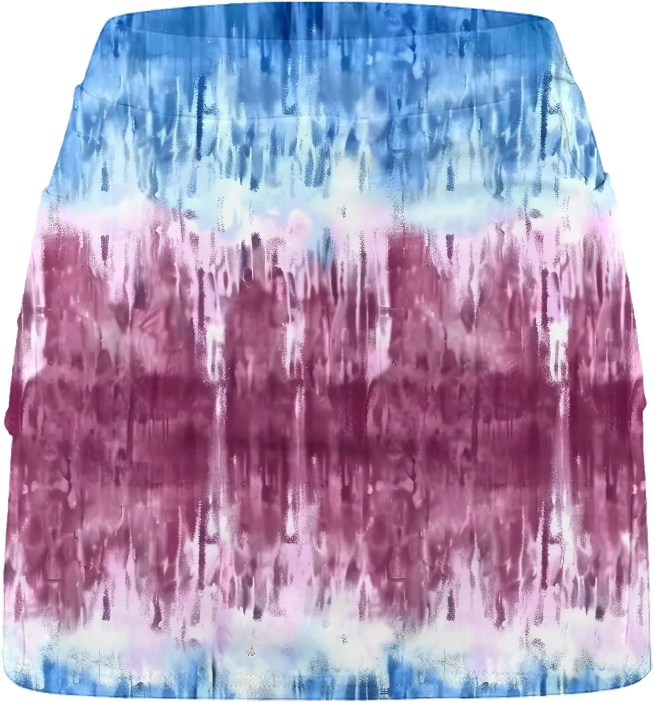 DDAPJ pyju Women Tennis Skirts High Waisted Active Performance Golf Skort Trendy Printed Skirt with Shorts Workout Outfits