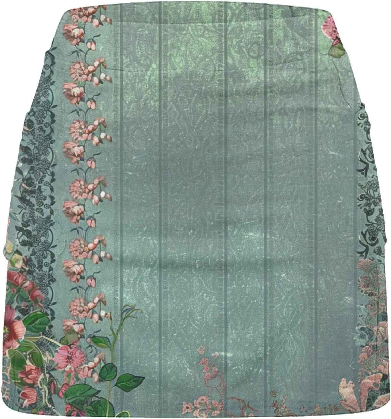 DDAPJ pyju Women Tennis Skirts High Waisted Active Performance Golf Skort Trendy Printed Skirt with Shorts Workout Outfits
