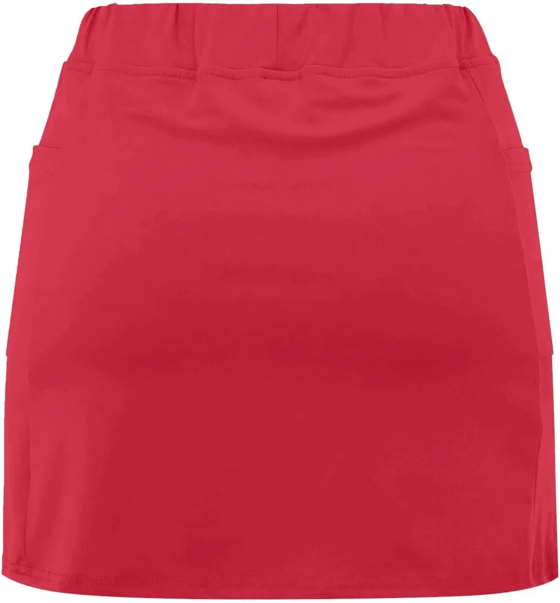 Golf Skirts for Women 18 inch Short Black Short Skirt for Women with Slit Volleyball Spandex Shorts Women high Waisted