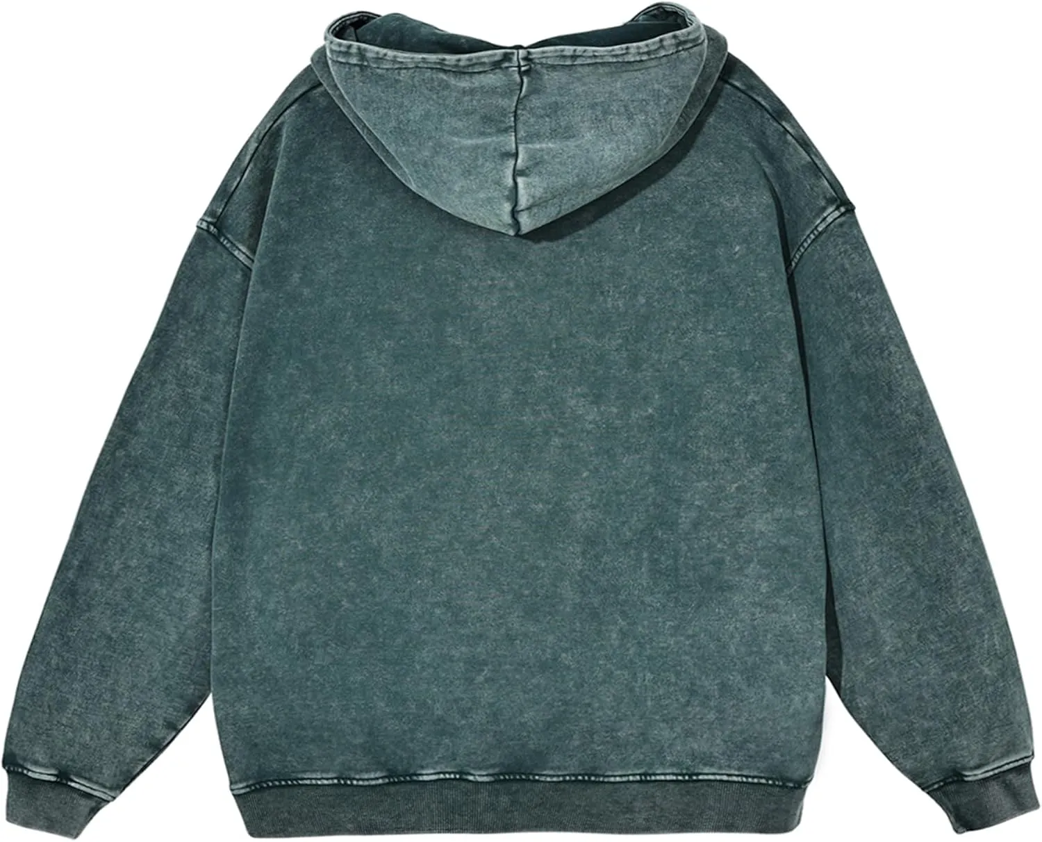 Hixiaohe Womens Oversized Hoodie Long Sleeve Sweatshirt Vintage Heavyweight Hoodies for Women Acid Wash Fall Pullover Top