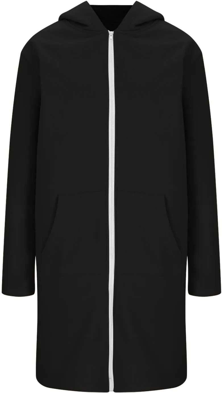 Hoodies for Women Fall Fashion Sweatshirts Casual Lightweight Long Zipper Oversized Full Zip Up Jacket with Pockets