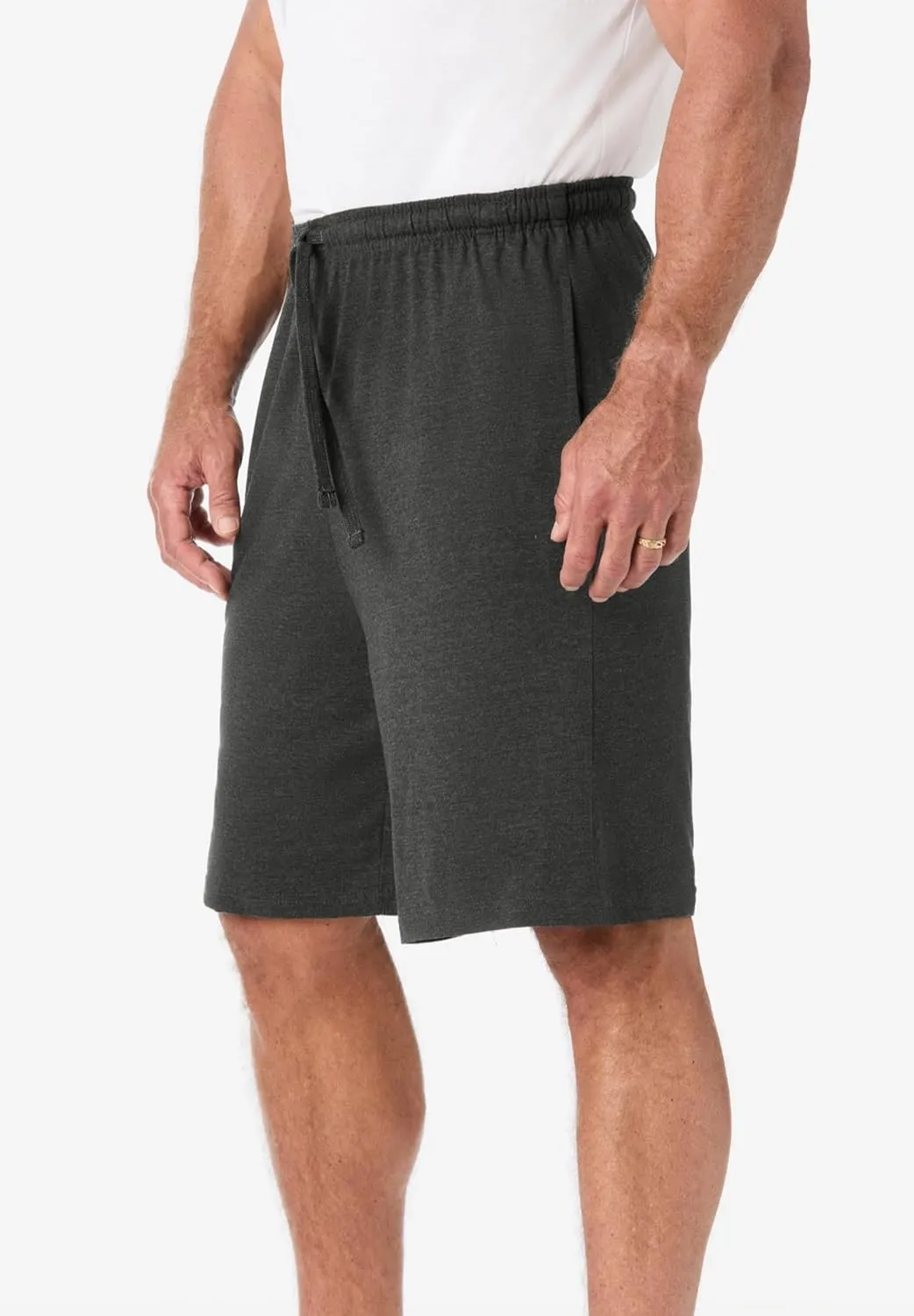 KingSize Men's Big & Tall Lightweight Jersey Pajama Shorts