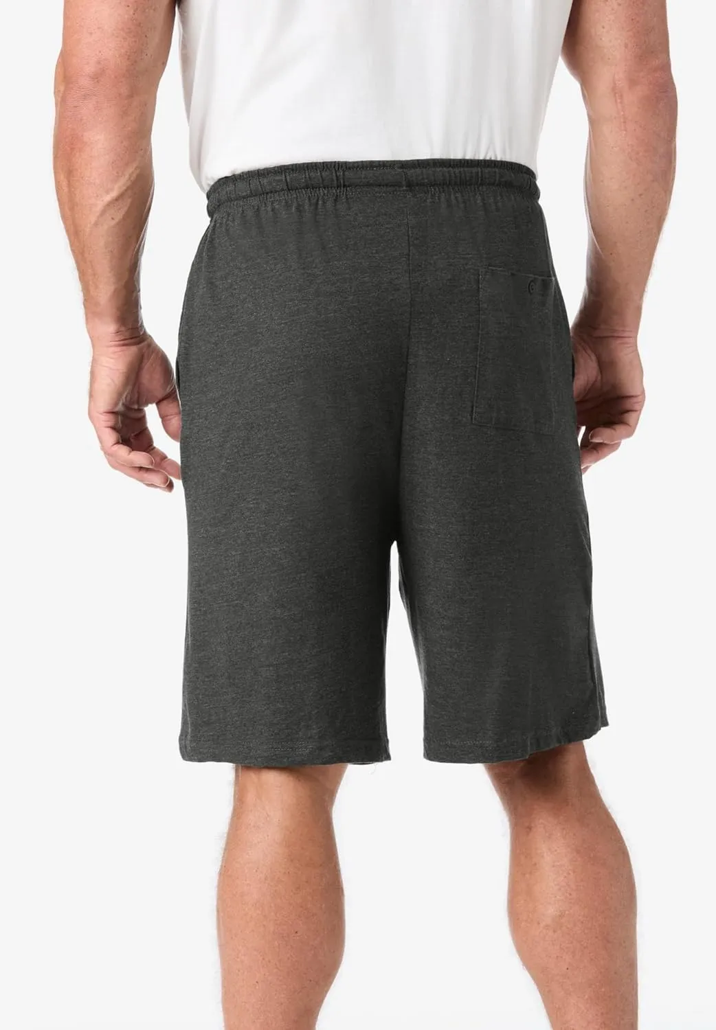 KingSize Men's Big & Tall Lightweight Jersey Pajama Shorts