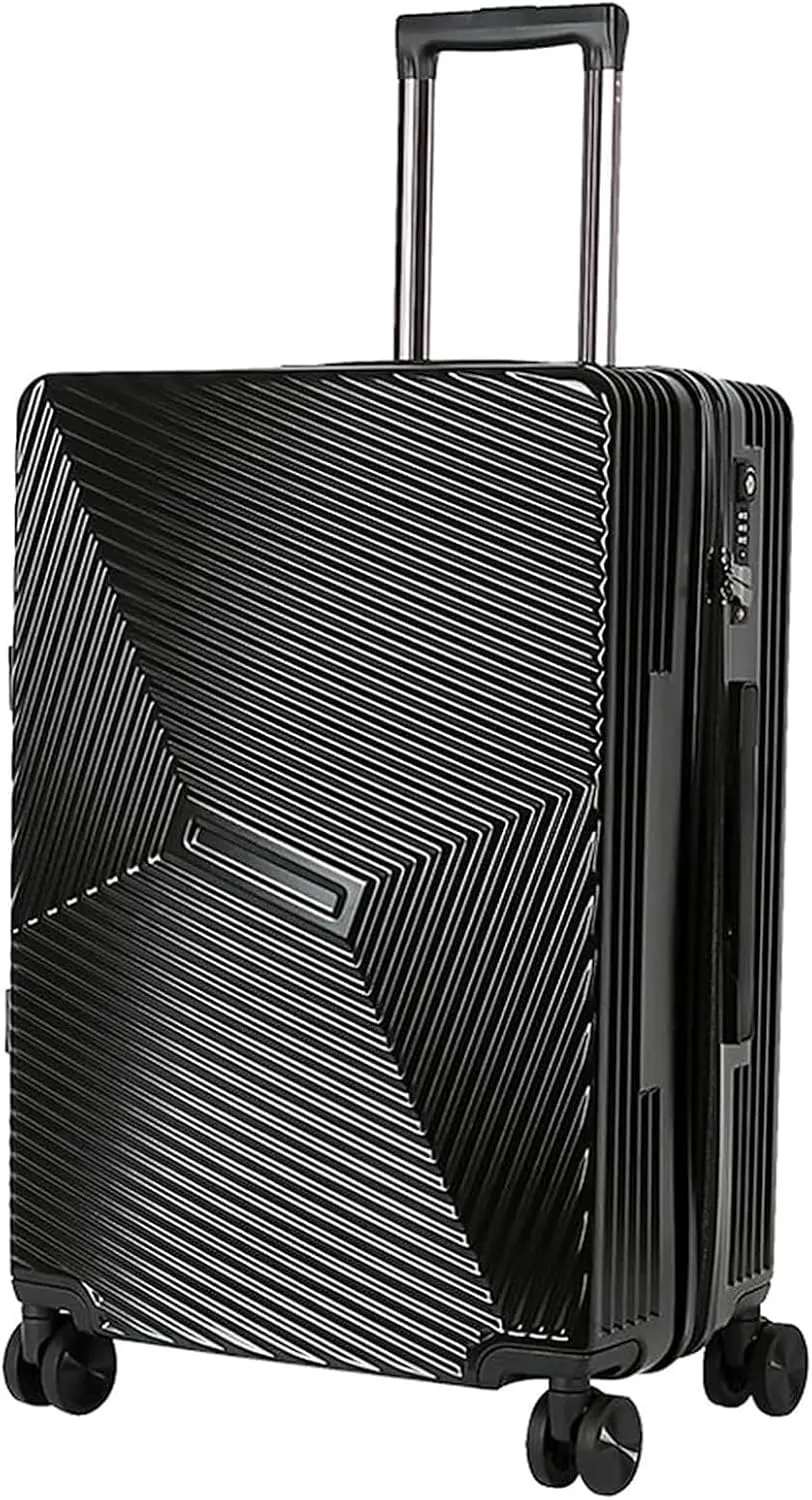 Luggage Portable Suitcases Aluminum Frame Luggage With Spinner Wheels Carry On Luggage Trolley Suitcase (Color : E, Size : 20 in)