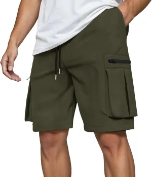 Men's Dress Pants Linen Working Beach Joggers Swim Shorts Skinny Big and Tall with Pockets Regular Fit Wide Leg Casual