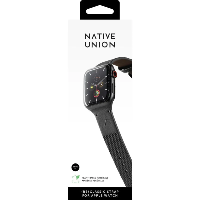 NATIVE UNION APPLE WATCH STRAP - ALL SERIES - 40MM - BLACK