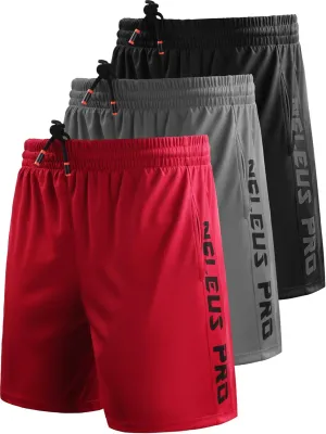 NELEUS Men's Lightweight Workout Athletic Shorts with Pockets