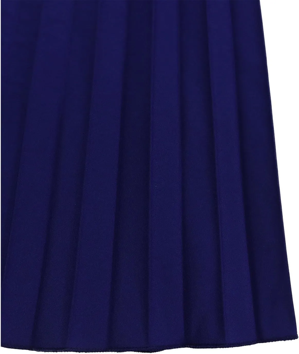 Plus Size High Waist with Belt Pleated Dress 3/4 Sleeve V-Neck Solid Ruffle Midi Dresses Casual Fashion Work Dress