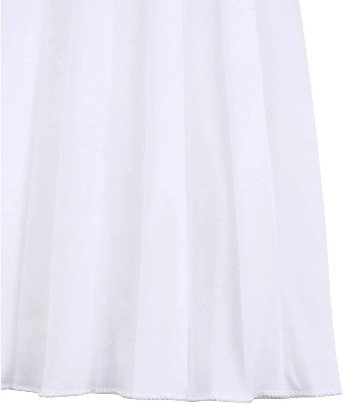Plus Size High Waist with Belt Pleated Dress 3/4 Sleeve V-Neck Solid Ruffle Midi Dresses Casual Fashion Work Dress