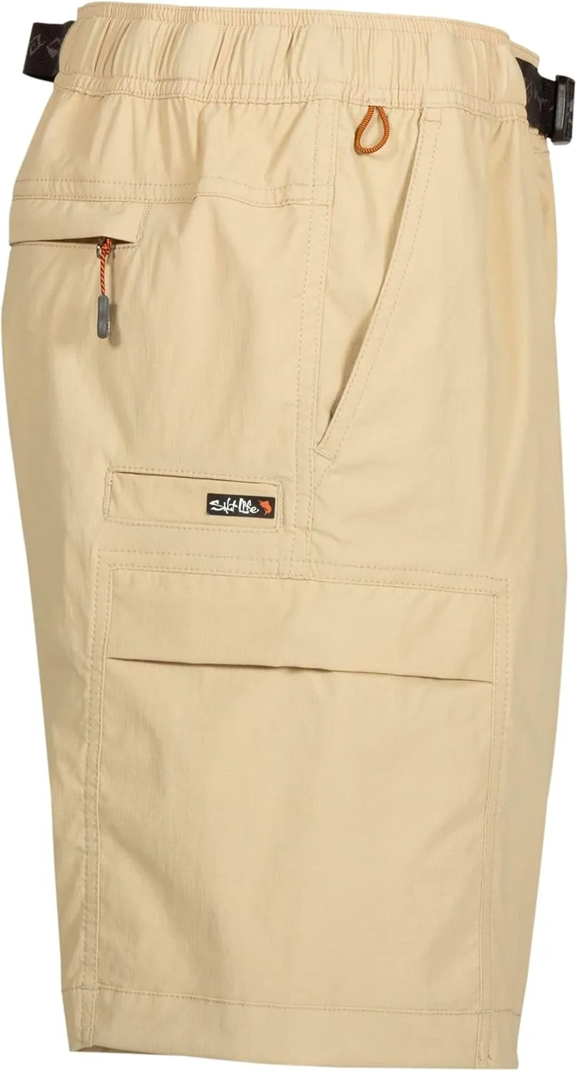 Salt Life Men's Indicator 8.5 Inch Fishing Shorts
