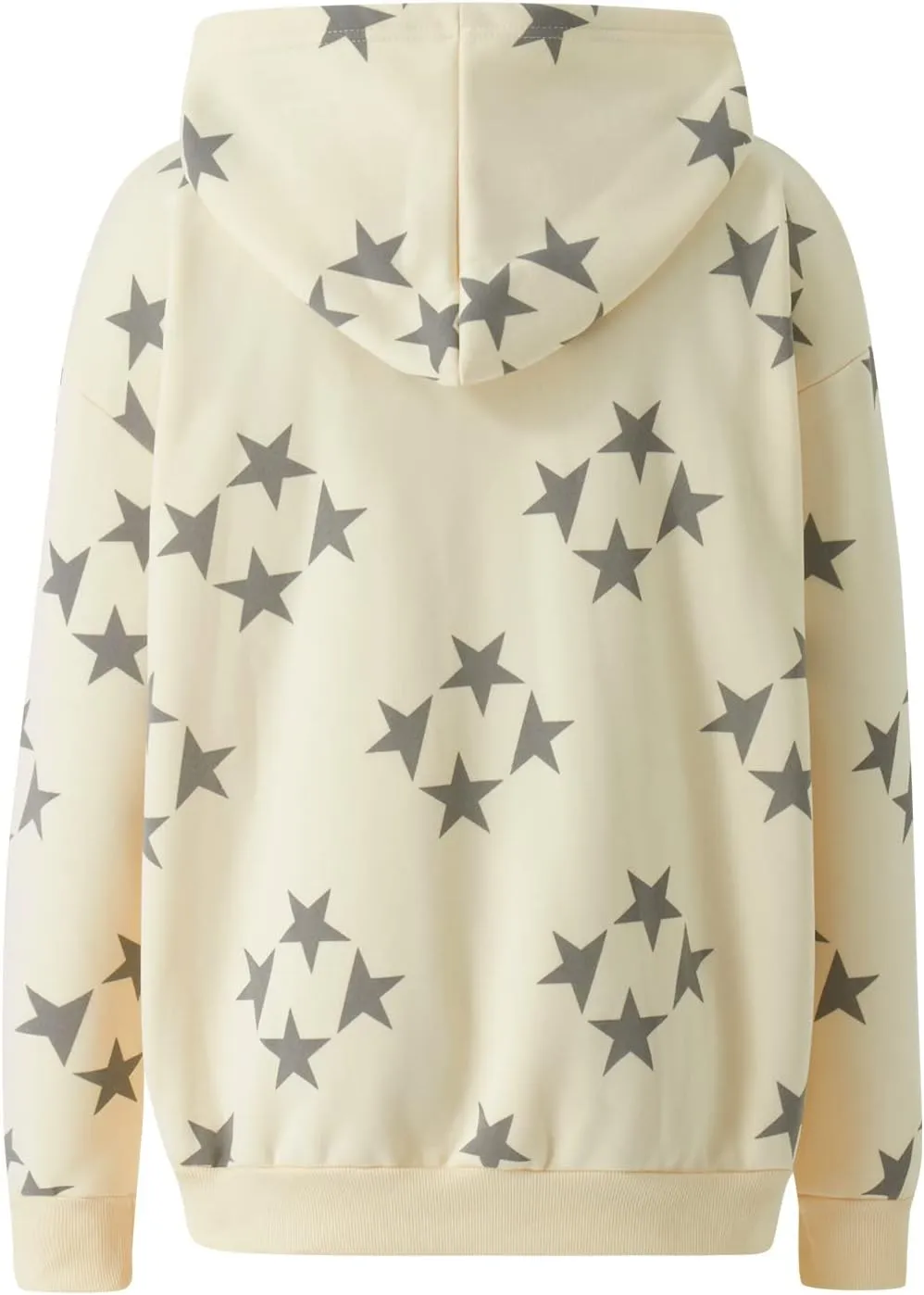 Seyurigaoka Women Y2K Star Zip Up Hoodie Retro Harajuku Oversized Gothic Hip Hop Sweatshirts Grunge Jacket Streetwear