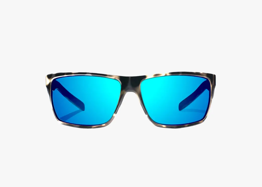 Sigs Brown Ivory Tortoise Gloss / Blue Mirror Glass