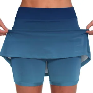 Skorts Skirts for Women Dressy High Waist Tummy Control Skirts Sports Workout Casual Loose Clothes with Pockets
