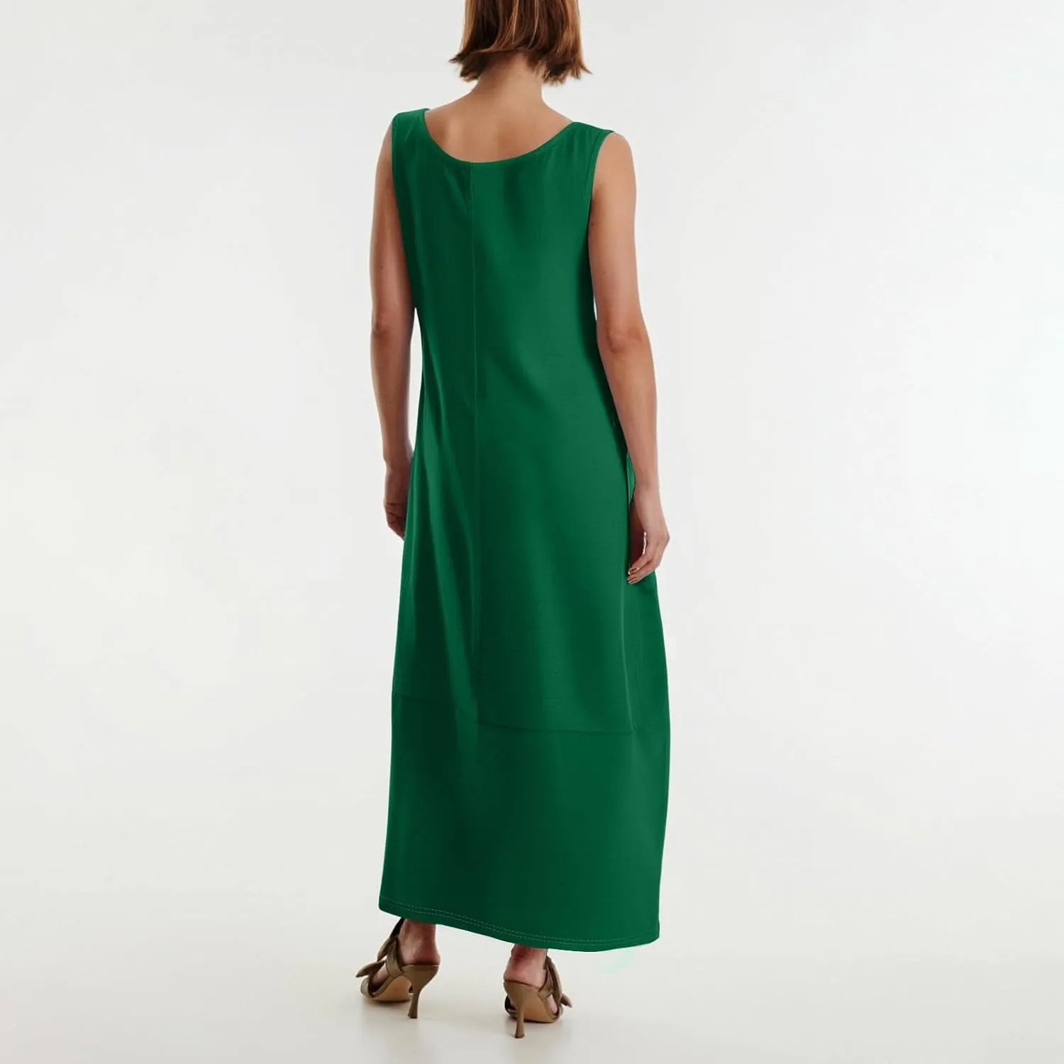 Sundresses for Women,2025 Summer Casual Scoop Neck Sleeveless Tank Maxi Dress,Trendy Floral Beach Vacation Dress