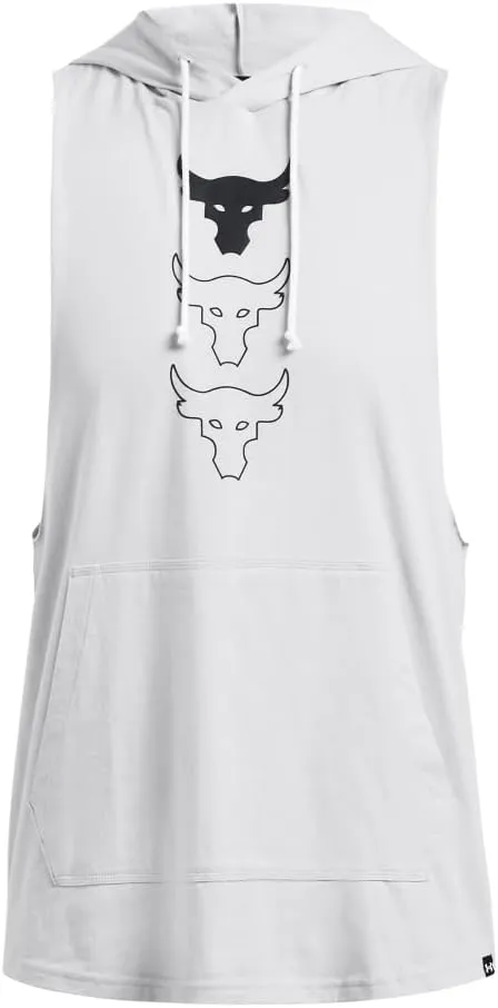 Under Armour Men's Project Rock Payoff Sleeveless Hoodie