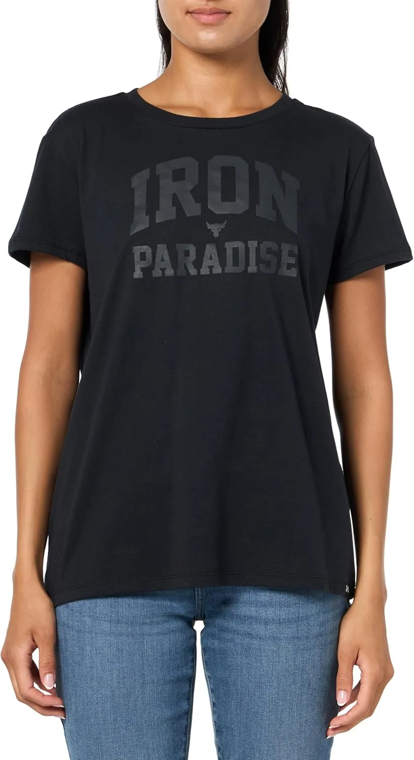 Under Armour Women's Project Rock Payoff Short Sleeve T Shirt
