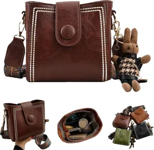 vintage bucket bagVintage Bag With Adjustable Wider Shoulder Strap, Vintage Water Bucket BagCrossbody Bagsfor Women