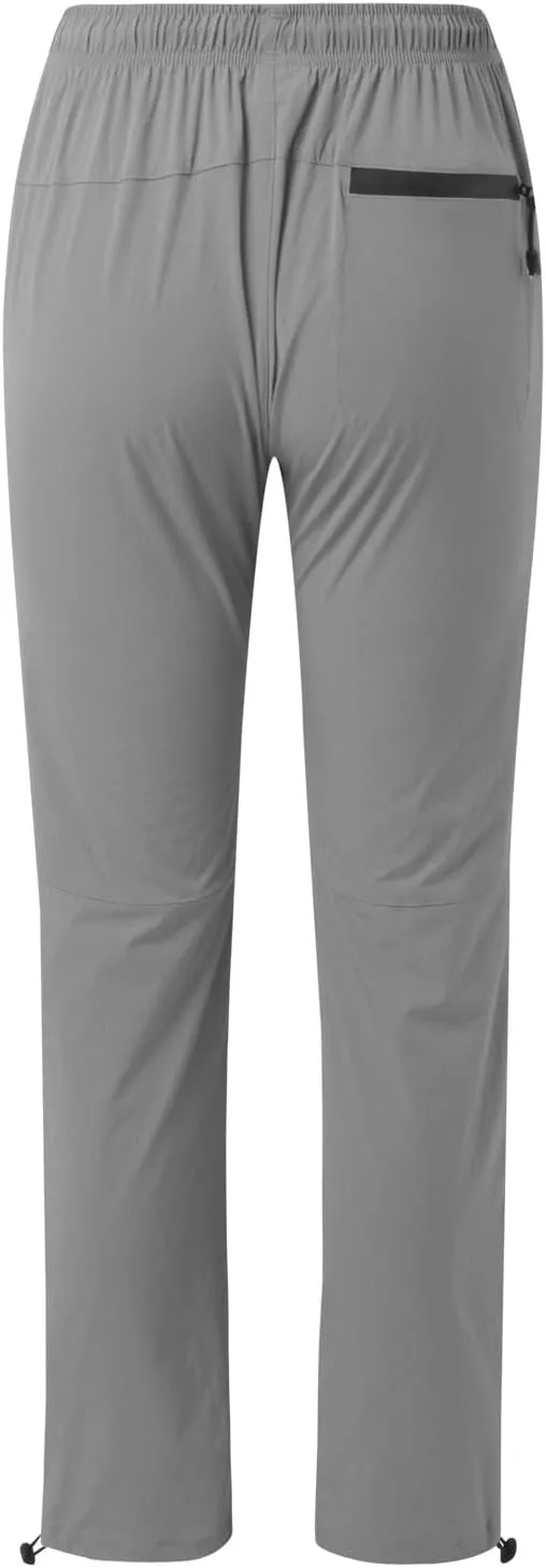 Womens Cotton Linen Summer Casual Flowy Palazzo Lounge Pants Elastic Waist Bootcut Slim Fit Trouser Travel