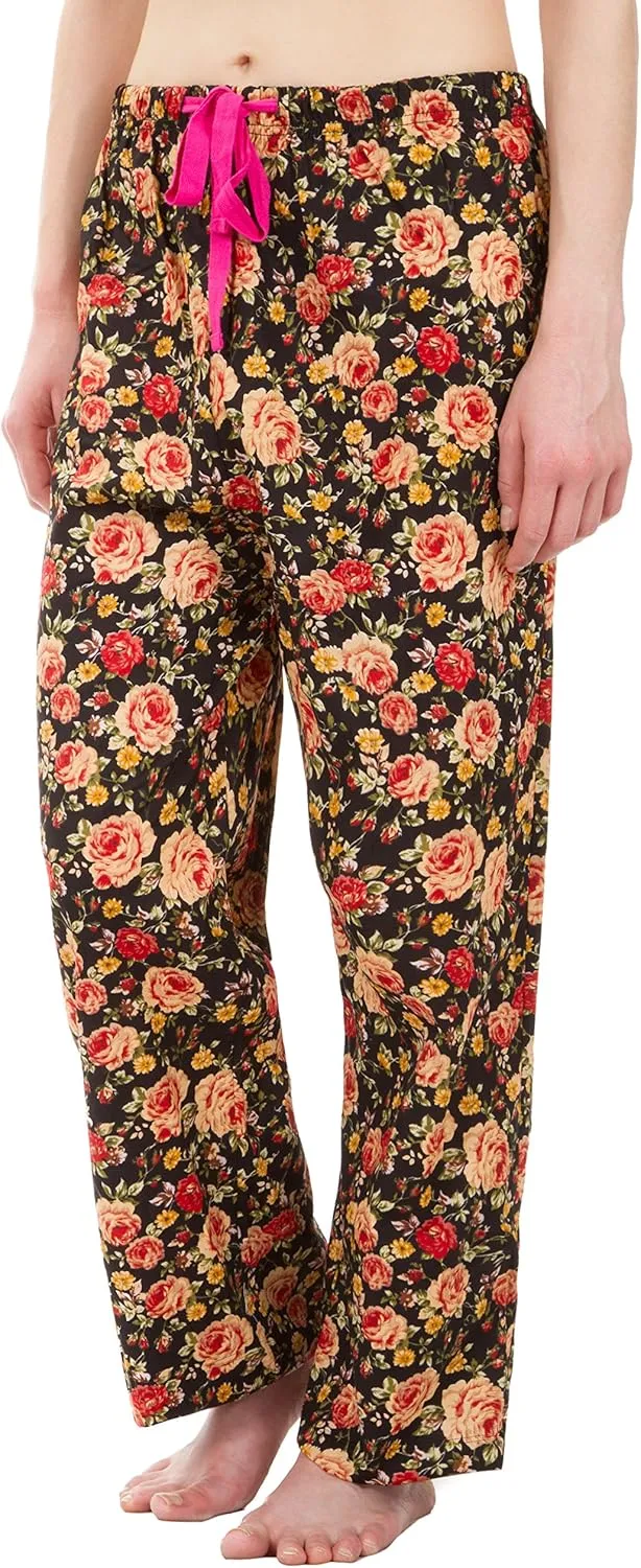 Women's Cotton Poplin Pajama Lounge Boxer Shorts