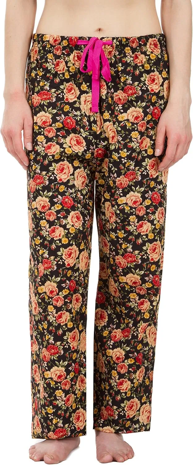 Women's Cotton Poplin Pajama Lounge Boxer Shorts