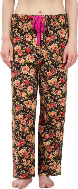 Women's Cotton Poplin Pajama Lounge Boxer Shorts