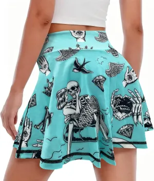 Womens Tennis Skirts Skorts High Waisted Golf Pleated Skirt for Athletic Running Pickleball Workout