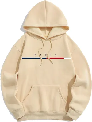 ZAFUL Men's Hooded Sweatshirt Graphic Colorblock Two Tone Fleece Lined Pullover Thermal Hoodie